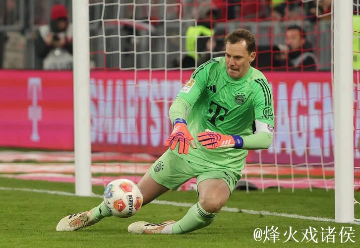 德甲-莱万破纪录进球 诺伊尔神勇扑点 拜仁2-1胜升班马